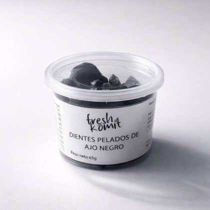 DIENTES PELADOS DE AJO NEGRO 65G