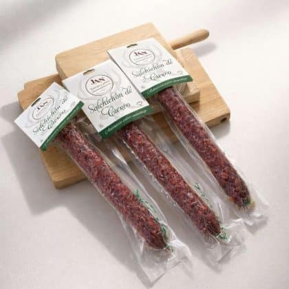 PACK 3uds - VELITA DE SALCHICHÓN DE CIERVO 220G
